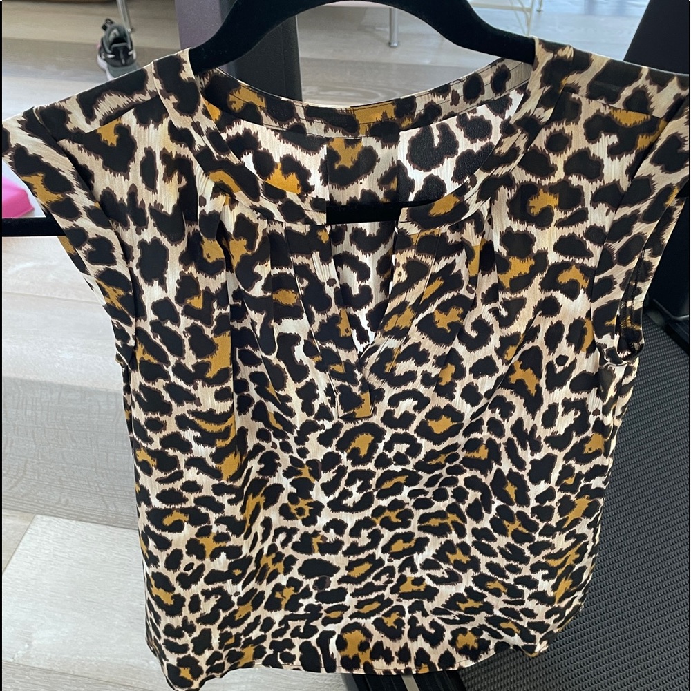 Silk short sleeve top in pristine condition. Only worn once